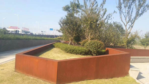 城厢耐候钢挡土墙